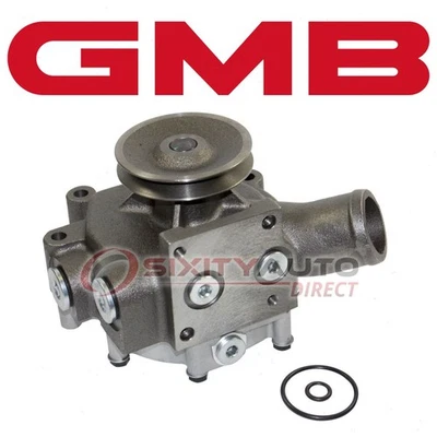 GMB Water Pump for 1993-2002 GMC B7 6.6L 7.2L L6 - Coolant Antifreeze Engine jz Foto 1 de 4