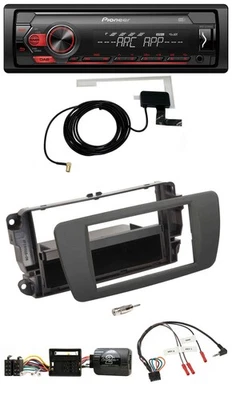 Pioneer 1DIN USB DAB MP3 Lenkrad Autoradio für Seat Ibiza tuam grey - Bild 1 von 4