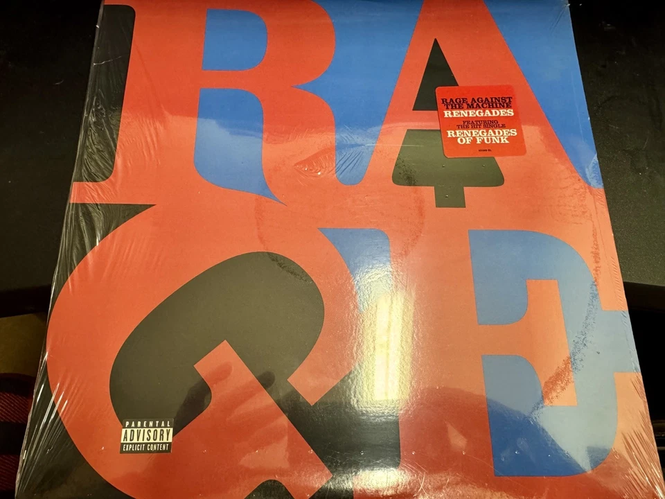 Super Rare RAGE AGAINST THE MACHINE ‎– Renegades 2000 1st US Issue LP NM Sealed - Image 1 of 4