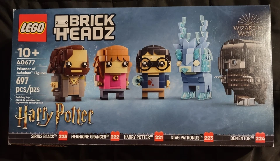 LEGO 40677 BrickHeadz Harry Potter Prisoner of Azkaban 3 Pack Retired - Image 1 of 1