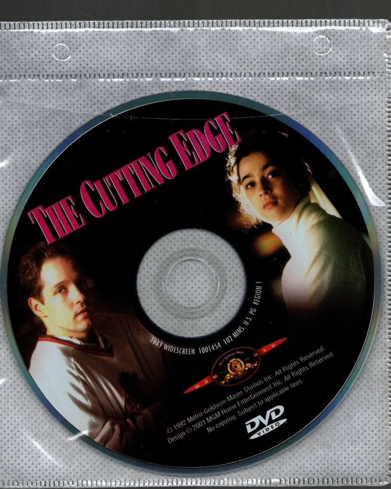 The Cutting Edge (1992) DVD  *DISC ONLY*  = REGION 1 - Moira Kelly - Image 1 of 1