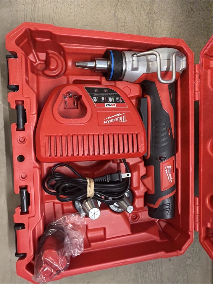 Milwaukee 2474-22 M12 12-Volt PEX Expansion Tool Kit with Hard Case - Image 1 of 1