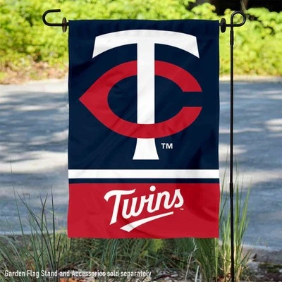 Minnesota Twins New Logo Garden Flag and Yard Banner - Image 1 of 4