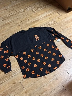 Camiseta deportiva Disneyland Resort HALLOWEEN MICKEY PUMPKIN Black Spirit talla XL Foto 1 de 4