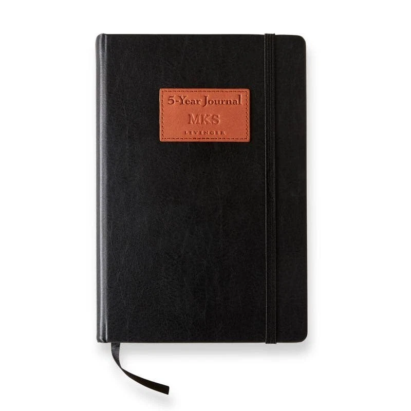 Levenger - Luxe Leather 5-Year Journal - Image 1 of 4