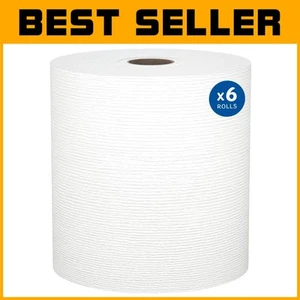 6-Pack of Kleenex High Absorbency Paper Towel Rolls, 600' for Efficient Drying - Picture 1 of 12