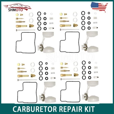 Kit de reconstrucción de reparación de carburador de 4 piezas para VT700C Shadow 1984-1986 Foto 1 de 4