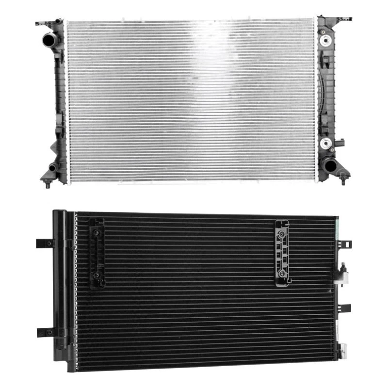 For Audi Q5 2009-2013 TYC BNDL-475162 Radiator & Condenser Kit Foto 1 de 1