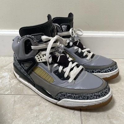 2008 NIKE AIR JORDAN SPIZIKE 11.5 COOL GREY STEALTH CEMENT 315371-091 - Image 1 of 4