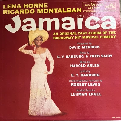 JAMAICA ORIGINAL CAST ALBUM BROADWAY HIT MUSICAL COMEDY  VINYL RECORD LP  1957 Foto 1 de 4