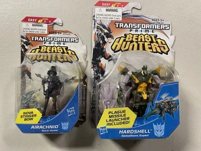 Transformers Prime BUNDLE Beast Hunters Arachnid Spark Hunter & Hardshell - Image 1 of 4