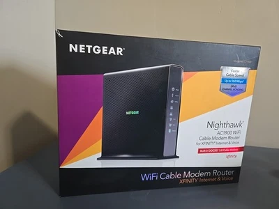 🔥 Netgear Nighthawk C7100V AC1900 WiFi Cable Modem Router Voice Xfinity (OB) - Image 1 of 4