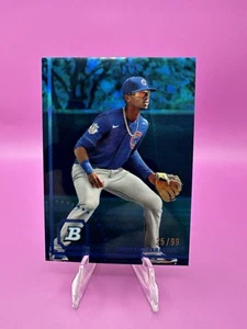 2022 Bowman Heritage - Chrome Prospects Cristian Hernandez #BHPC-17 Blue... - Picture 1 of 2