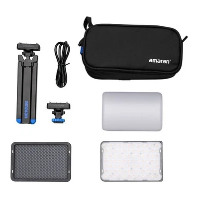 amaran Ace 25x Travel Ready Compact Silver LED Light Creator Kit - Image 1 of 4