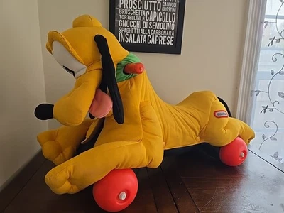 Vintage Little Tikes Pluto Dog Ride On Toy Disney Rare Find Great Condition  - Image 1 of 4