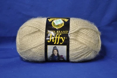 1 madeja de hilo Jiffy marca Lion color camel Foto 1 de 2