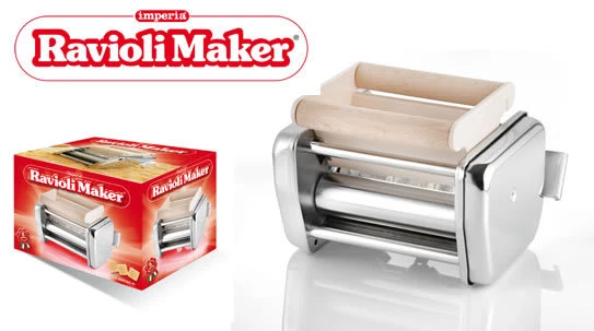 QUASAR - IMPERIA RAVIOLI MAKER MACCHINA PASTA RAVIOLIMAKER 5x5 FATTA IN CASA - Immagine 1 di 1