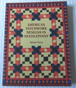 American Patchwork Designs in Needlepoint by Melanie Tacon Cross-Stitch Patterns - Picture 1 of 3