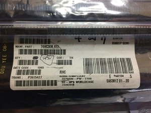 74HC00N NXP 74HC00N,652 IC GATE NAND 4CH 2-INP 14PIN PDIP ROHS 12 PIECES - Picture 1 of 1
