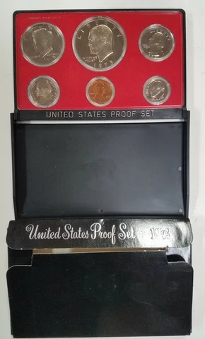 SS0673SXBCFO U.S. MINT 6 COIN YEAR 1973-S PROOF SET NICE MINT FRESH FULL OGP!!!! Cover