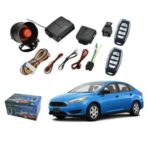 Set Alarma Antirrobo Coche Universal Camioneta Camper 2 Mandos a Distancia Robo - Imagen 1 de 4