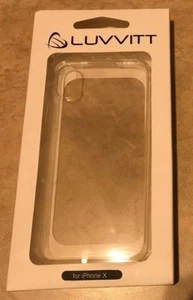 Luvvitt Clear View Case for iPhone X Crystal Clear NEW factory sealed in box - Picture 1 of 1
