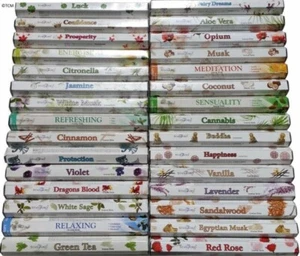 Incense sticks Stamford/Elements Incense Hex Sticks Mix & Match Joss Fragrance - Picture 1 of 68