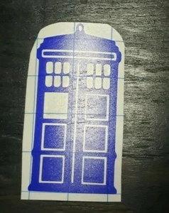 Dr. Who Tardis Vinyl Aufkleber  - Bild 1 von 3