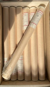 7 Rolls Brunschwig & Fils Mousselline Strie Wallpaper-Musee Des Arts Decoratifs - Picture 1 of 12