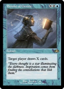 MTG - (Retro) STROKE OF GENIUS - Dominaria Remastered (R) - Picture 1 of 1