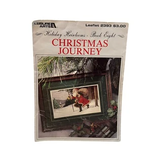 Christmas Journey Holiday Heirlooms Leisure Arts Cross Stitch Leaflet 2393 - Bild 1 von 13