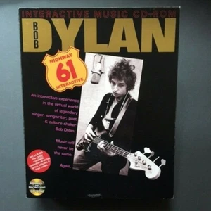 1995 BOB DYLAN INTERACTIVE MUSIC CD-ROM INCLUDES LYRICS ALBUMS LINEAR NOTES L@@K - Picture 1 of 4