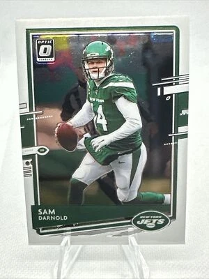 2020 Donruss Optic #76 Sam Darnold New York Jets Football Card - Image 1 of 2