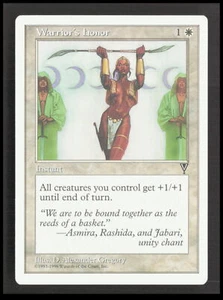 MTG Warrior's Honor 82 Common Anthologies Card CB-1-3-B-32 - Picture 1 of 7