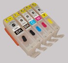 CISS Fill In Cartridges PGI570XL CLI571XL Canon Pixma MG5750 with Car Reset Chip