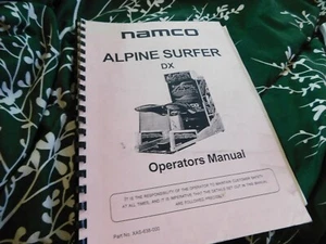 Namco Alpine Surfer Arcade Anleitungen  - Bild 1 von 2