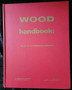1974 Wood Handbook: Wood as an Engineering Material Hardcover By Forest Services - Picture 1 of 10