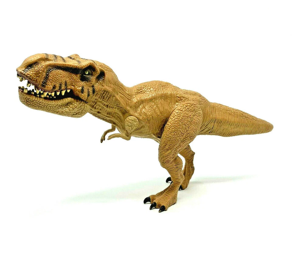 Figura de dinosaurio Jurassic World JW JP Chomping Tyrannosaurus Rex T-Rex 2015 B1156 Foto 1 de 4