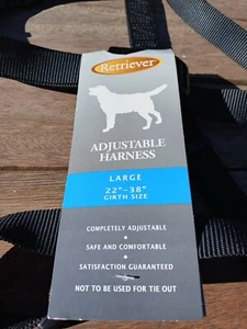 Retriever Adjustable Harness Large Dog 22-38" Girth - Picture 1 of 3