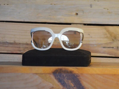 Gafas de sol Salvatore Ferragamo espejo dorado SF863S 103 56 22 135 hechas en Italia Foto 1 de 2