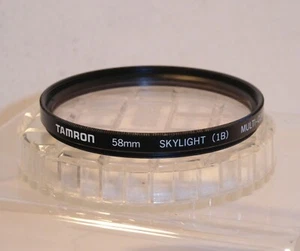 QUALITY GENUINE TAMRON 58mm SKYLIGHT 1B FILTER             (t58s) - Picture 1 of 1