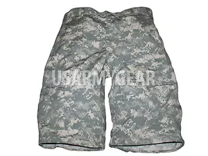 AUTENTICI PANTALONCINI LUNGHI ACU Army Cargo Fatica Mimetica Mimetica DIGITALE Pantaloni GI - Foto 1 di 13