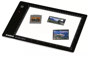 KAISER 2453 SLIMLITE PLANO LED LIGHT BOX NEGATIVE SLIDE VIEWING 22 x 16cm - Picture 1 of 1