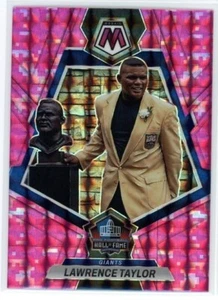 LAWRENCE TAYLOR 2023 Panini Mosaic Pink Camo Prizm #275 Giants Tarheels HOF - Picture 1 of 1