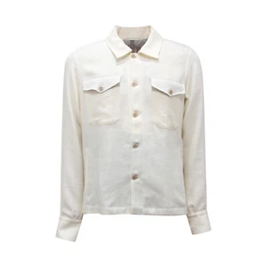 I6978 CAMICIA GIACCA UOMO ELEVENTY MAN LINEN MIX SHIRT - Picture 1 of 4