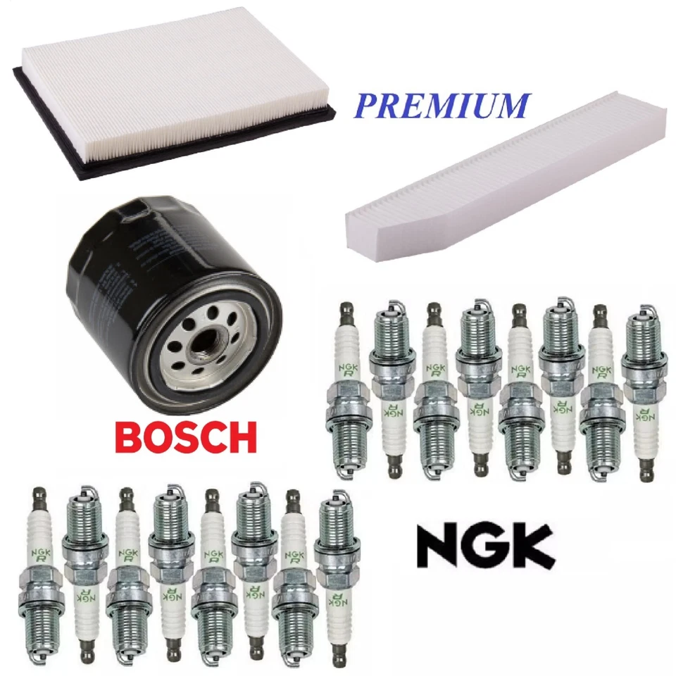 Tune Up Kit Filters Spark Plugs For JEEP GRAND CHEROKEE V8; 6.1L 2006-2007 - Image 1 of 1