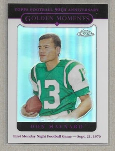 2005 TOPPS CHROME "REFRACTOR" DON MAYNARD #163 NM-MT+ - Picture 1 of 2