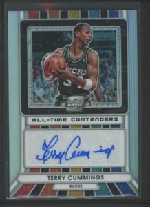 2022-23 Terry Cummings 111/125 auto panini contenders optic holo autographs - Picture 1 of 2
