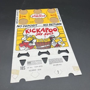 Kickapoo Joy Juice King-Size 10 oz portabottiglie Acl in cartone - B - Foto 1 di 10