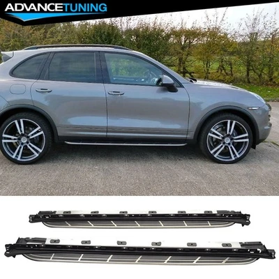 Fits 11-18 Porsche Cayenne 4DR OE Style Side Step Nerf Bars Running Boards 2PCS - Imagem 1 de 4